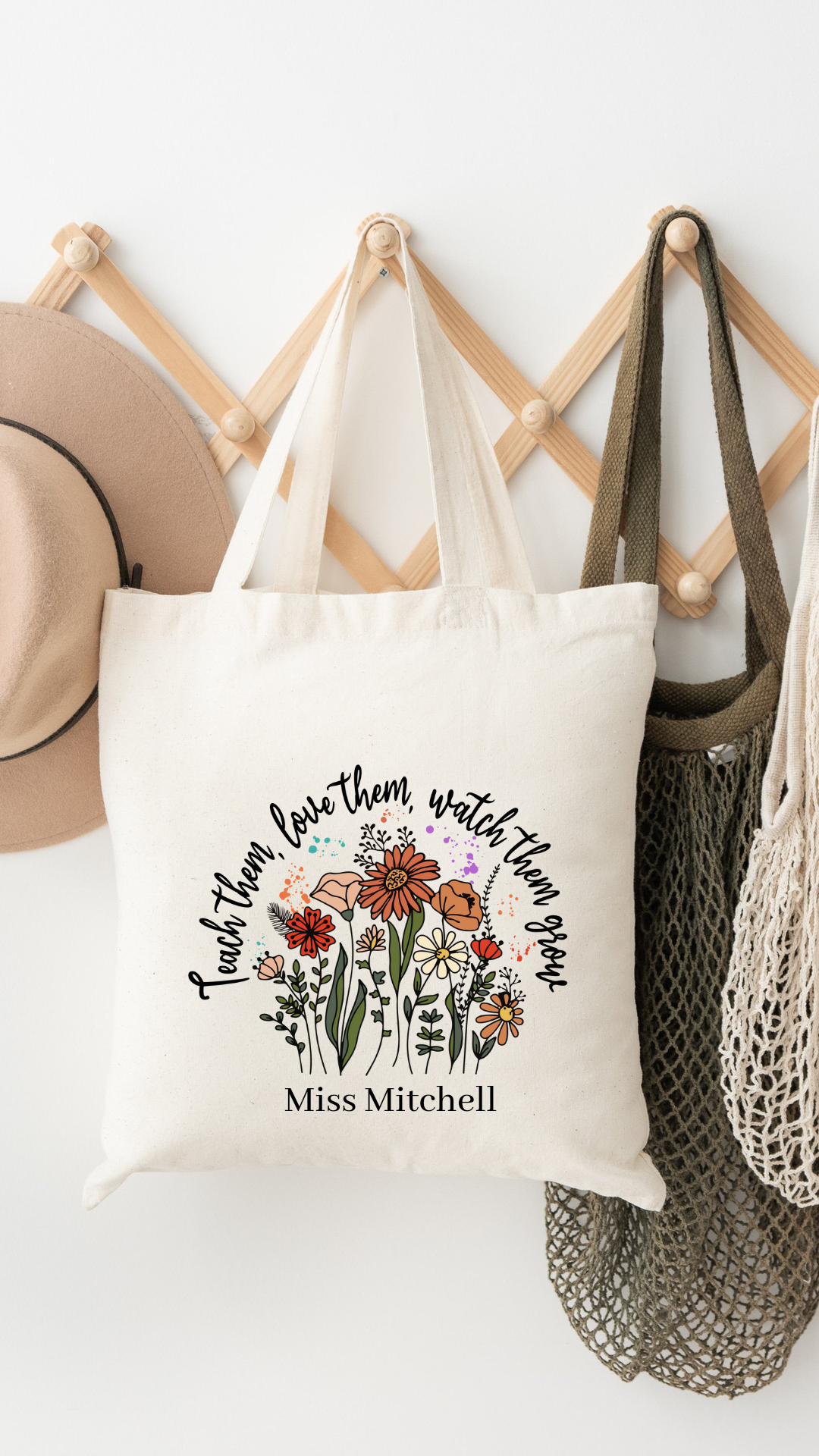 Personalised Teachers Gift - Tote Bag