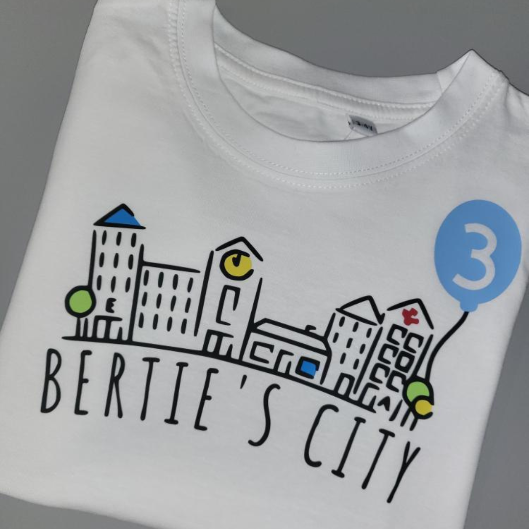 Little City Birthday Tshrt