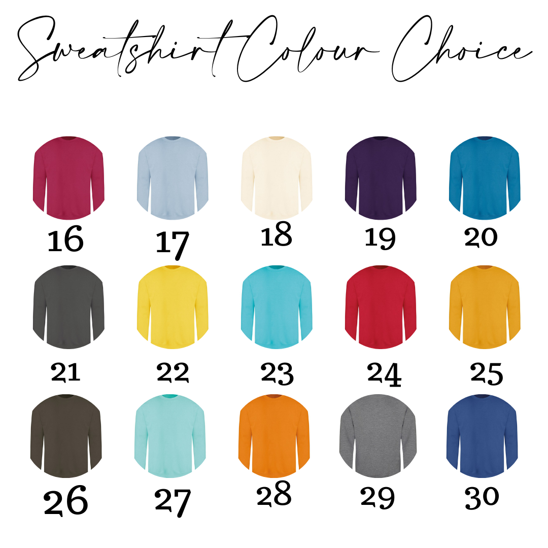 Here's To Forever - Personalised Dates Sweatshirt