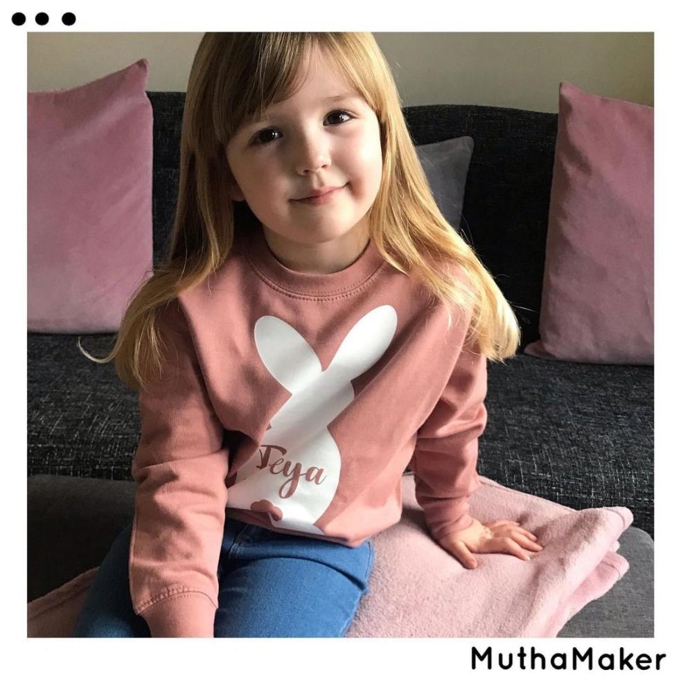 Easter Bunny Kids Sweater