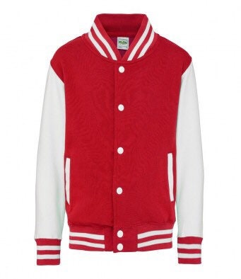 Personalised Kids Varsity Jacket