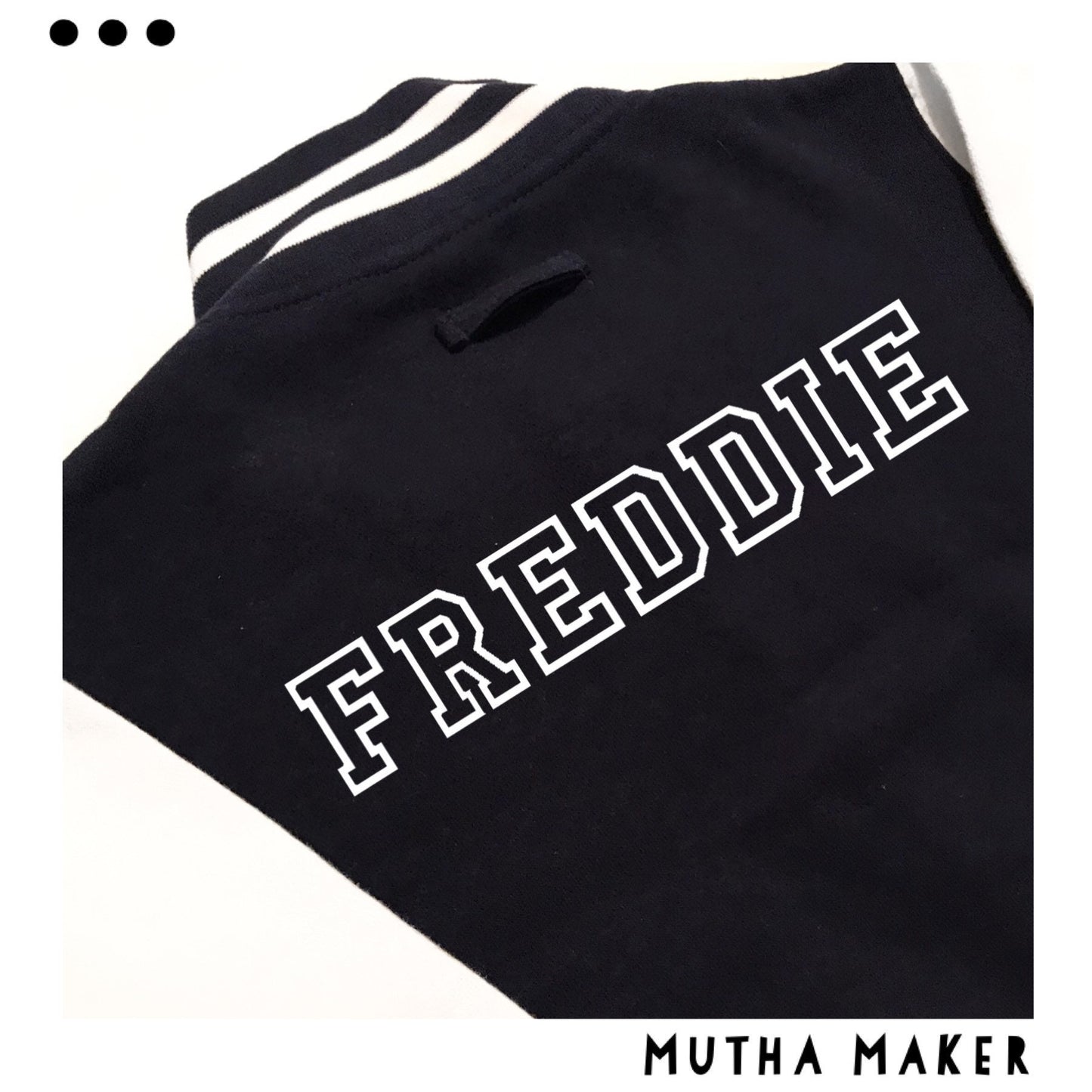 Personalised Kids Varsity Jacket