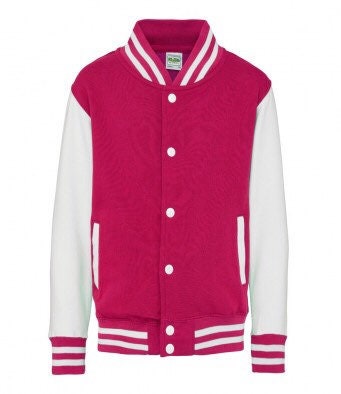 Personalised Kids Varsity Jacket