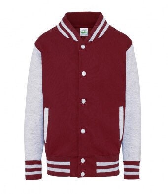 Personalised Kids Varsity Jacket