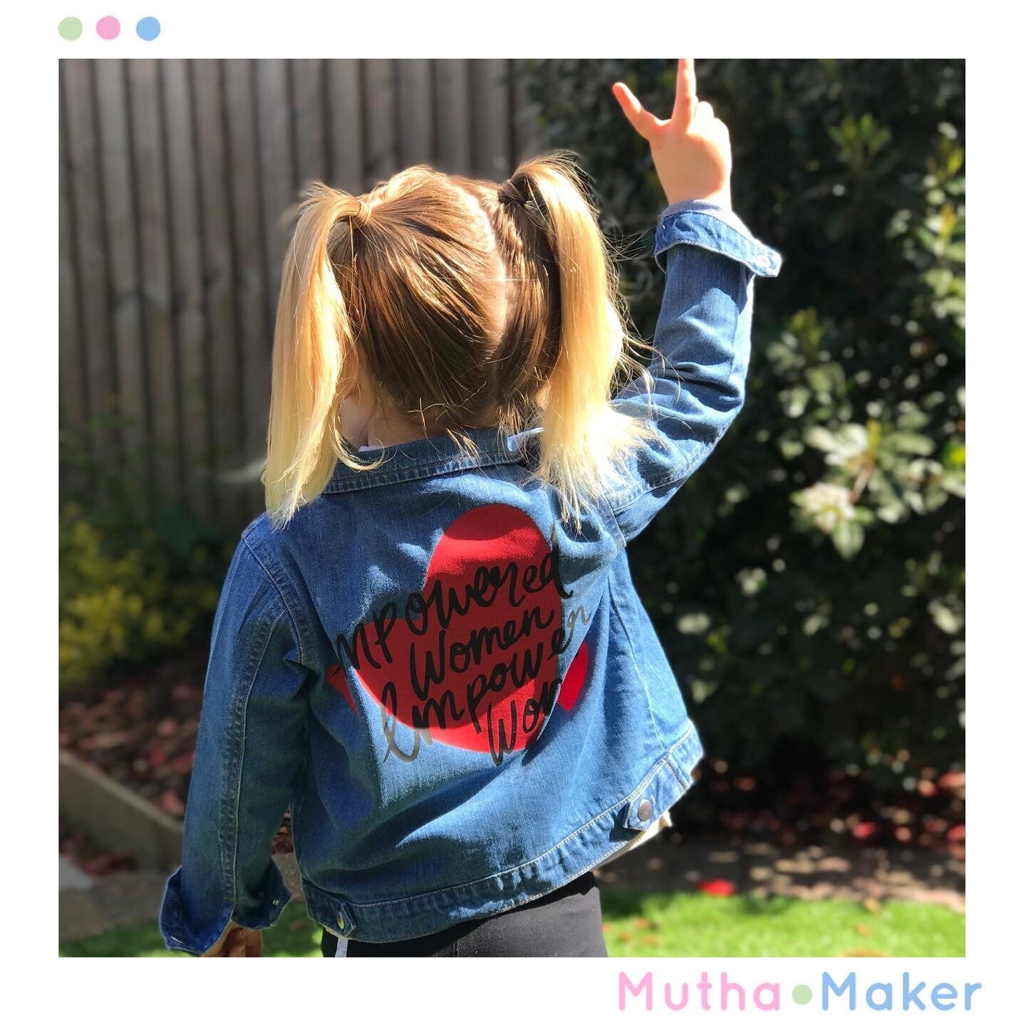 Personalised Denim on sale Jacket for Young Girls and Baby Girls