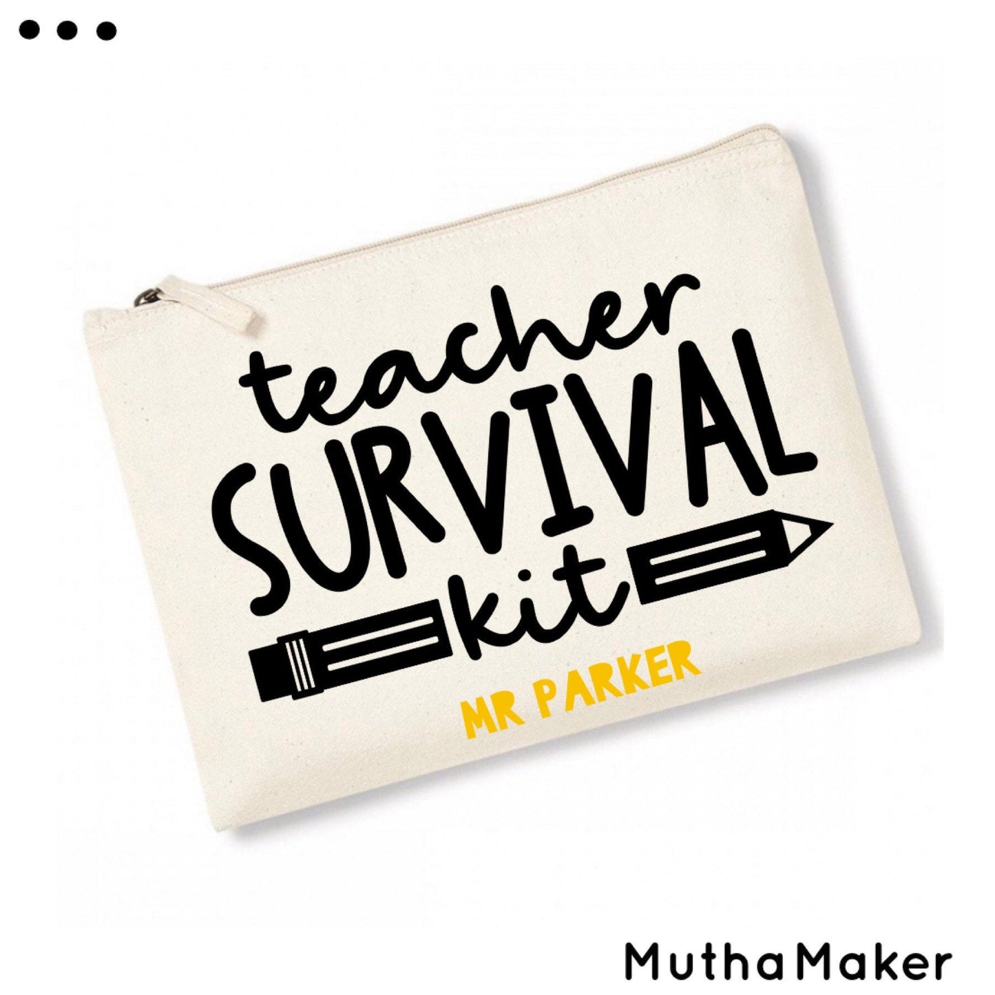 Personalised Teachers Gift - Pouch/ Pencil case