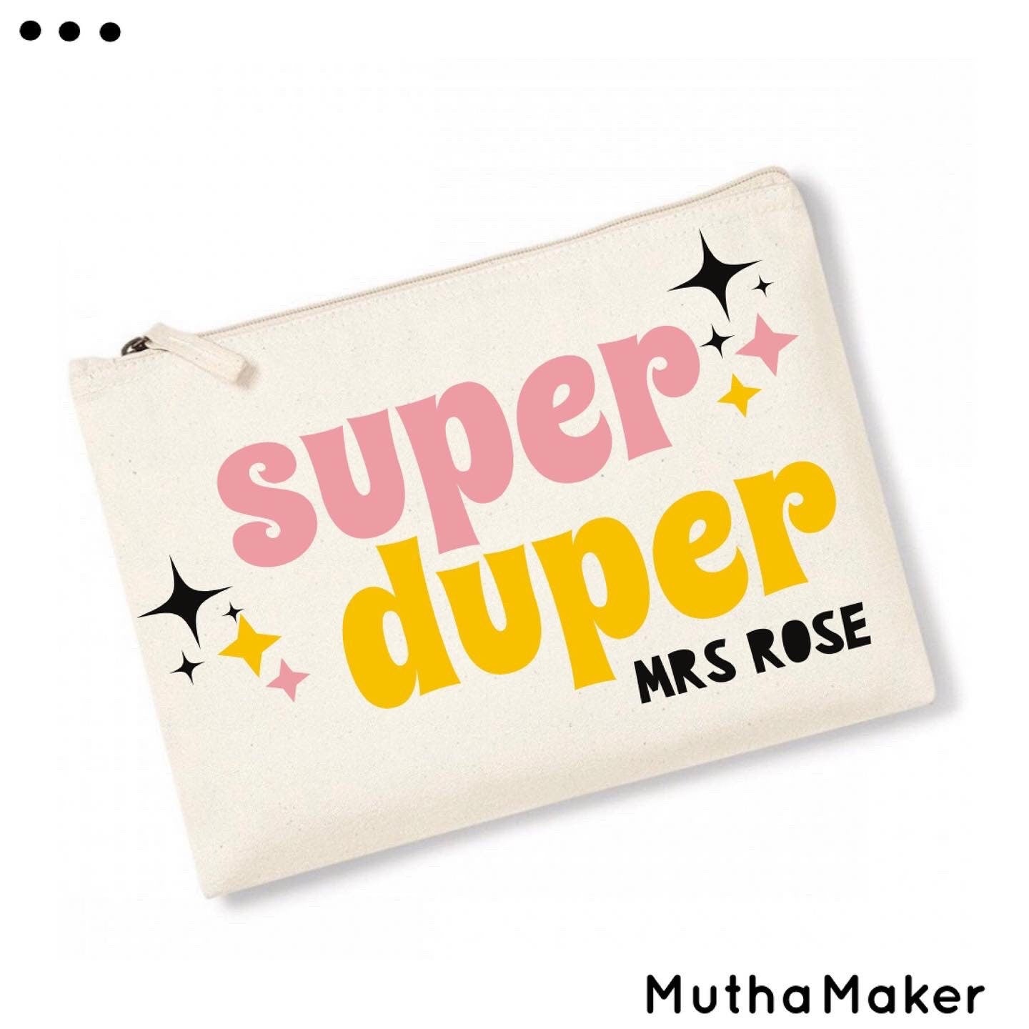 Personalised Teachers Gift - Pouch/ Pencil case