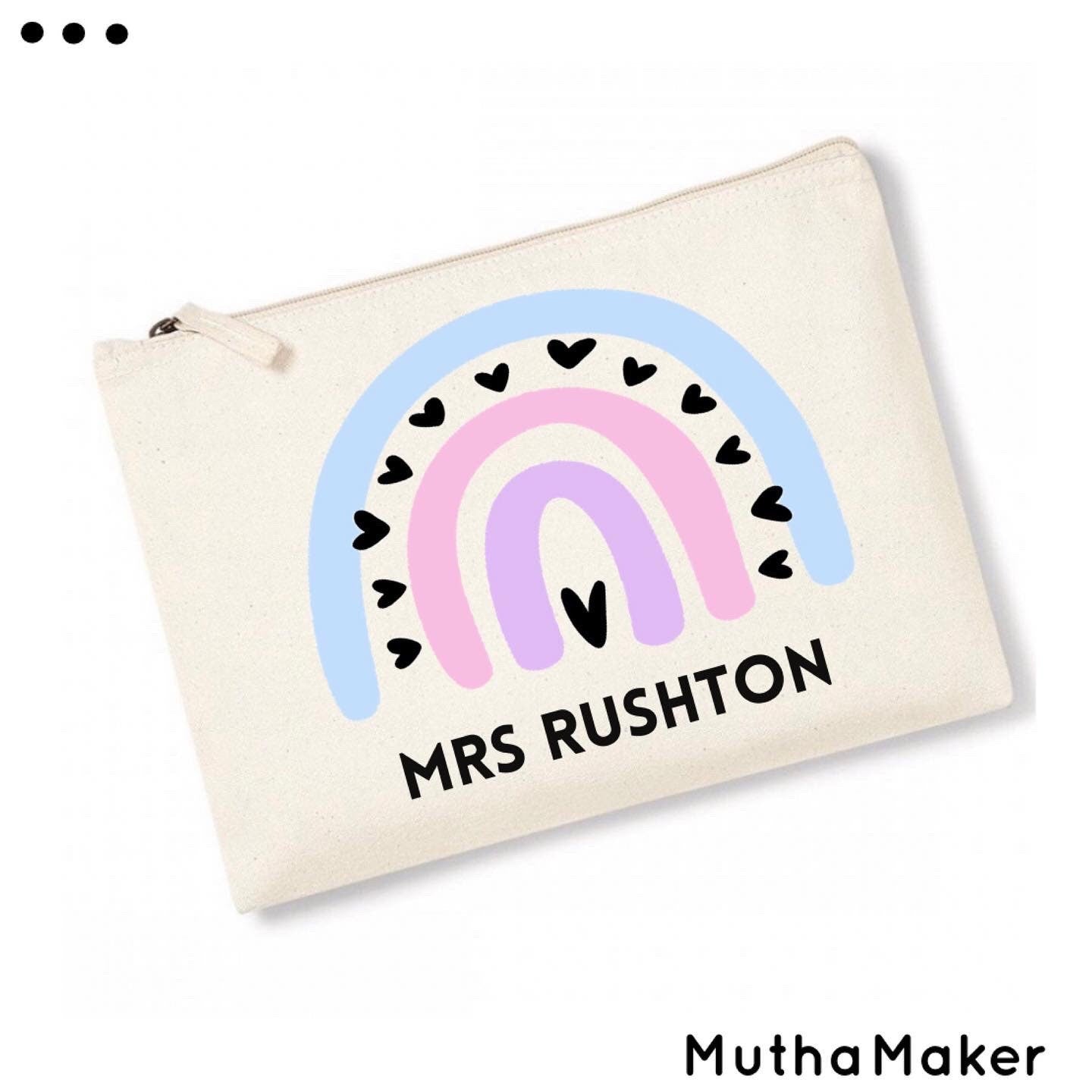 Personalised Teachers Gift - Pouch/ Pencil case