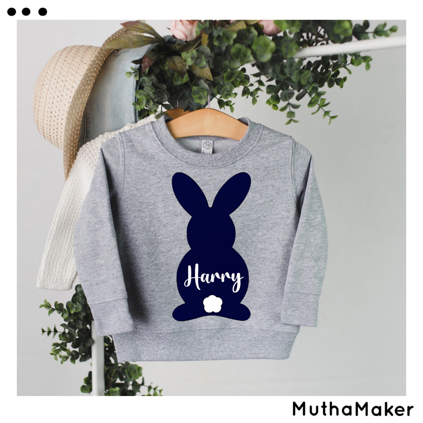 Easter Bunny Kids Sweater