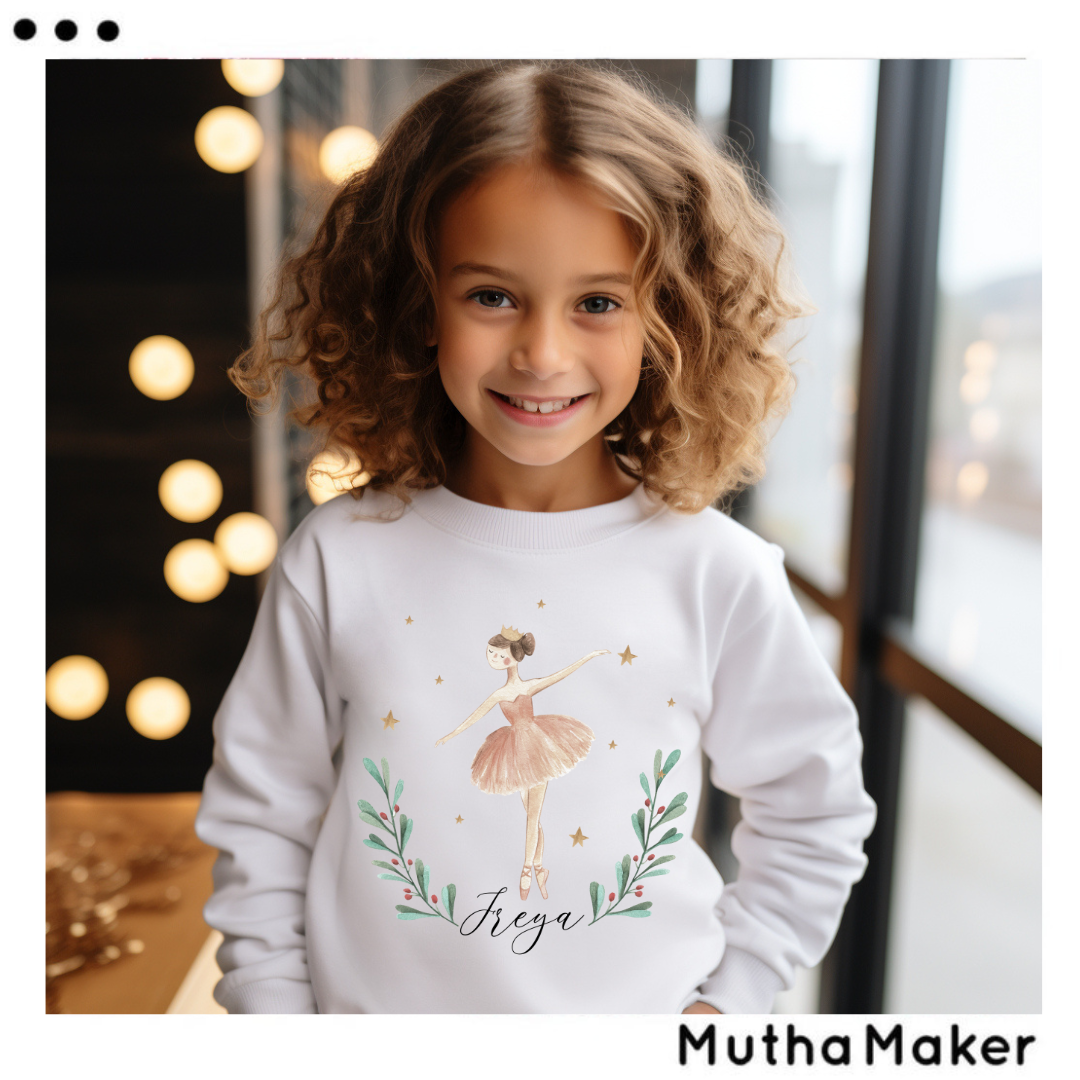 Personalised Kids Christmas Sweatshirt