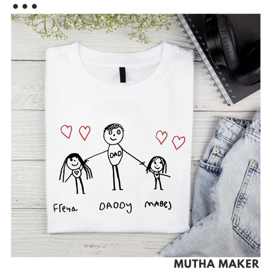 Personalised Drawing Tshirt