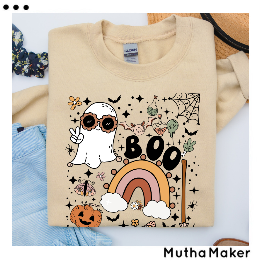 Adults Boo Sweatshirt