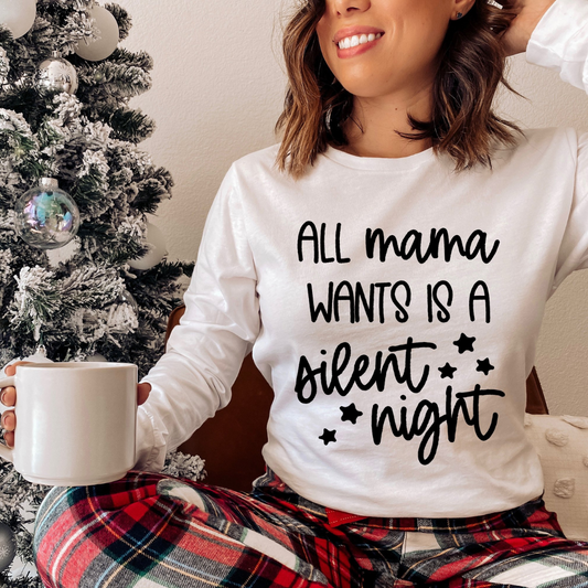 Mama Silent Night Sweatshirt