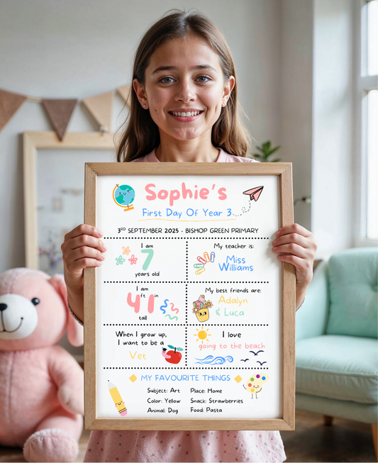 Digital School Year Print