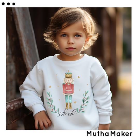 Personalised Kids Christmas Sweatshirt