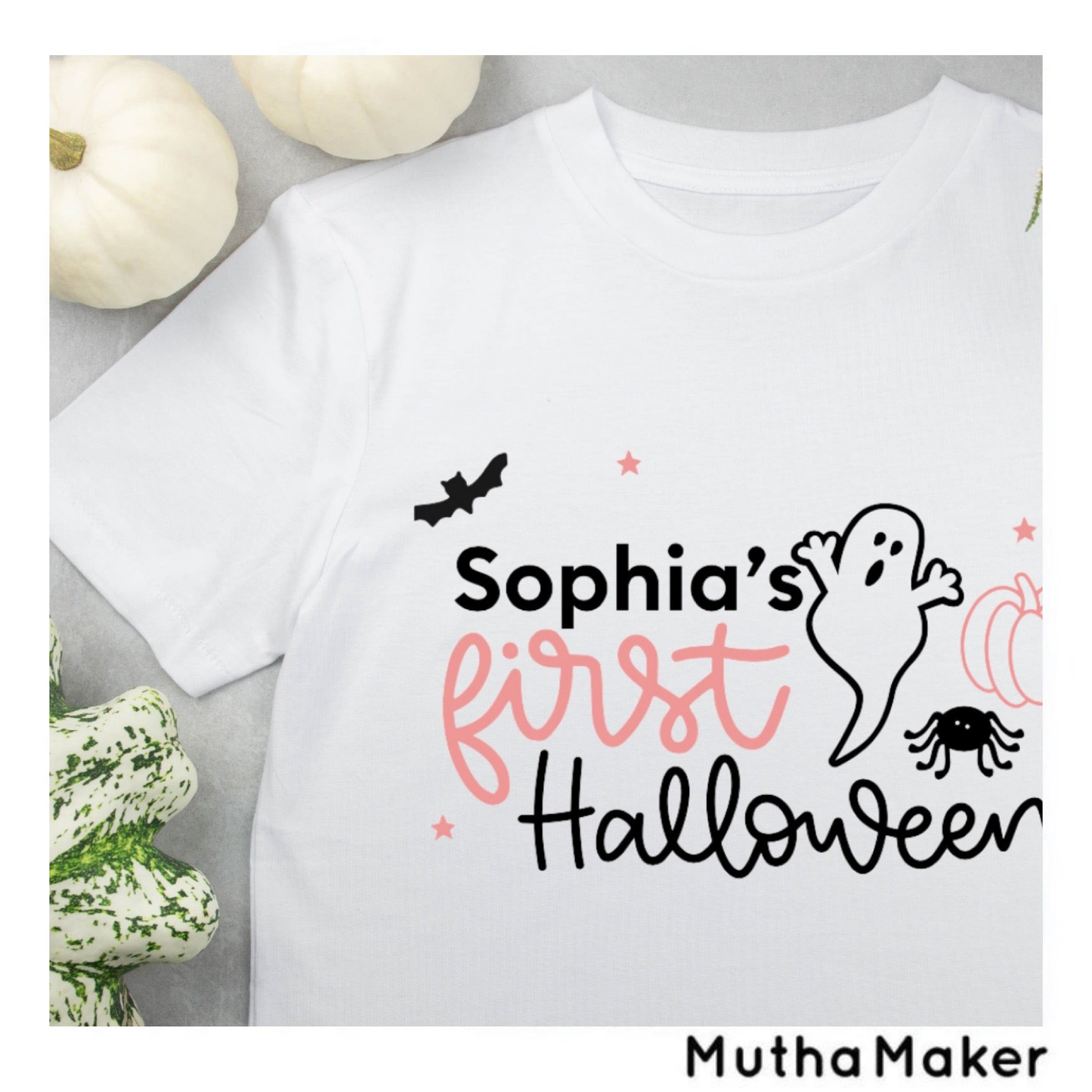 Personalised First Halloween T-shirt