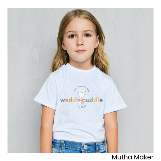 Personalised Kids Workwear Tshirt