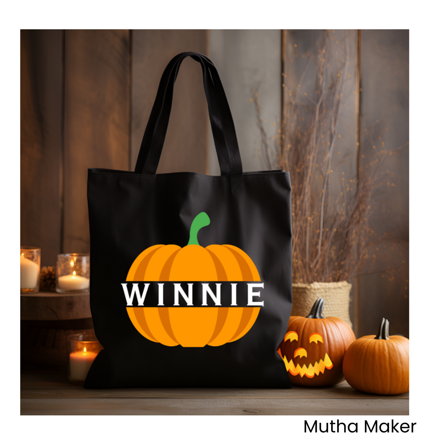 Halloween Personalised Tote Bag