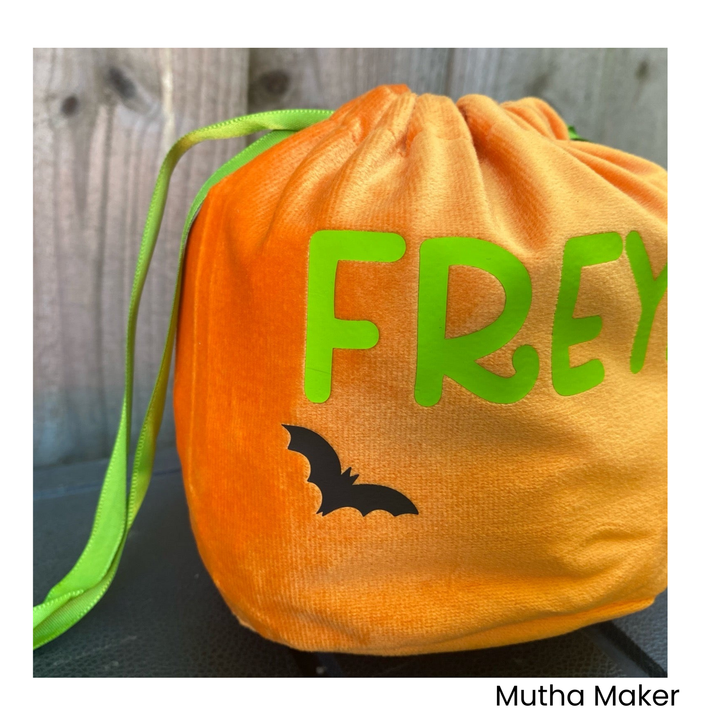 Halloween Velvet Pumpkin Bags