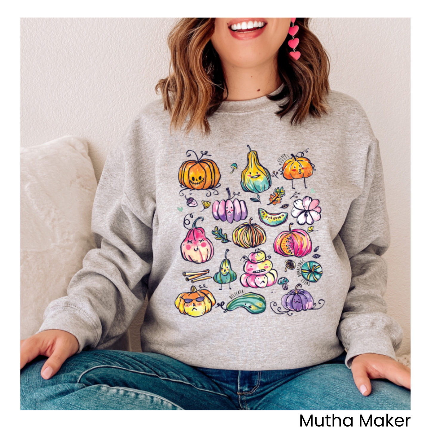 Vintage Pumpkins Sweatshirt