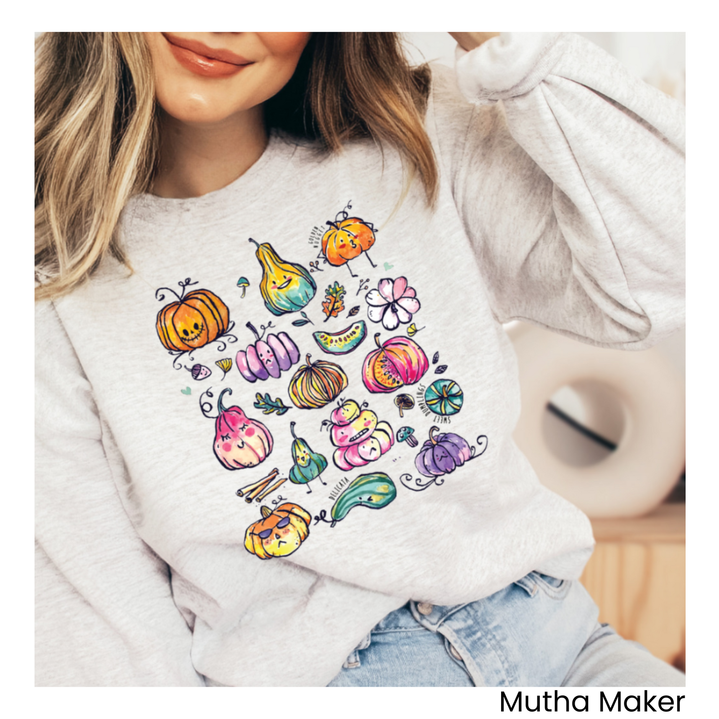 Vintage Pumpkins Sweatshirt