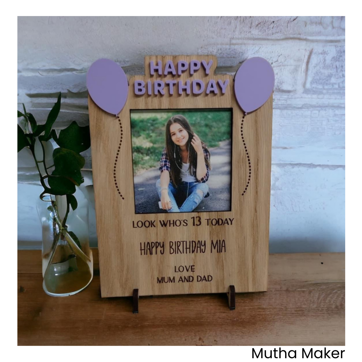 Personalised Birthday Photo Frame