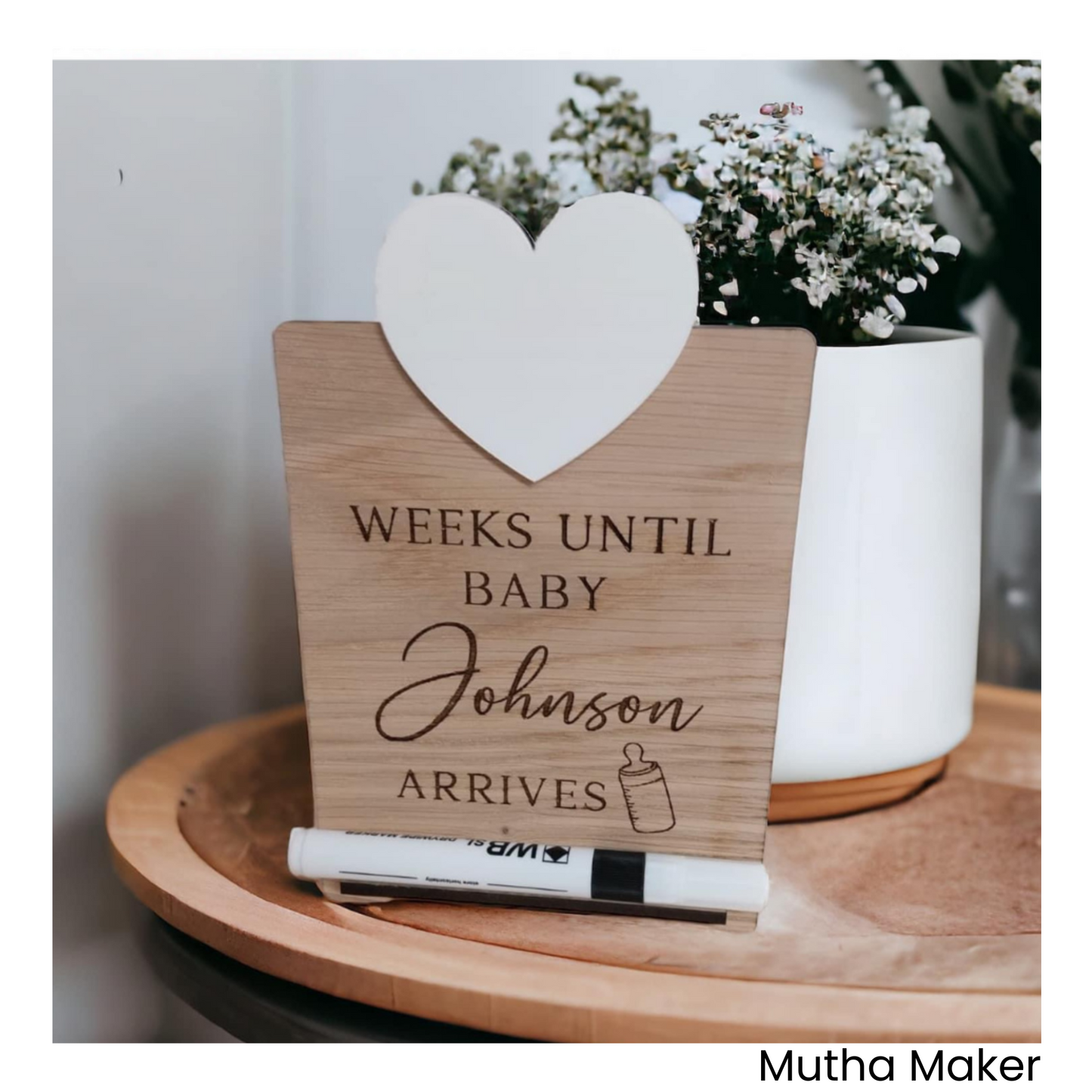 Personalised Baby Countdown