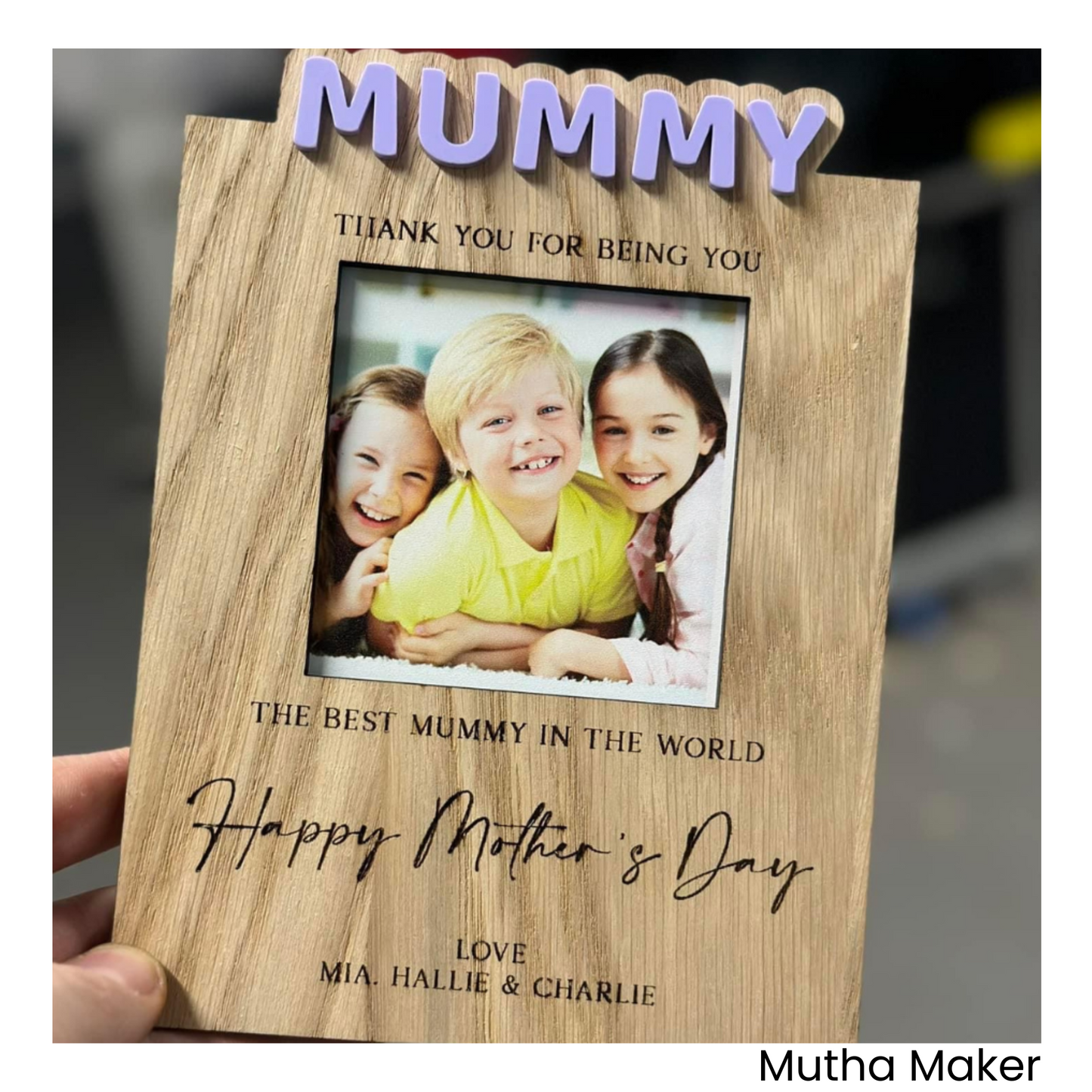 Personalised Mother’s Day Photo Frame