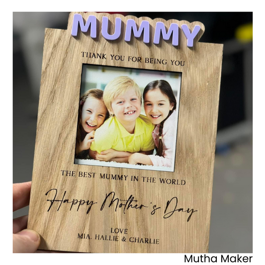 Personalised Mother’s Day Photo Frame