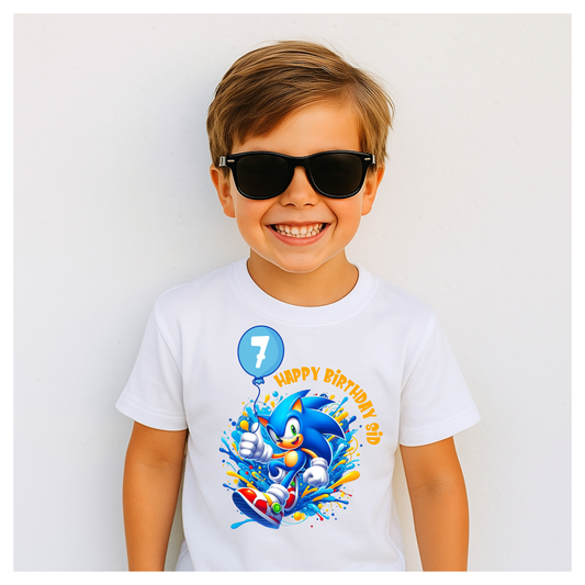 Custom Kids Birthday Tee