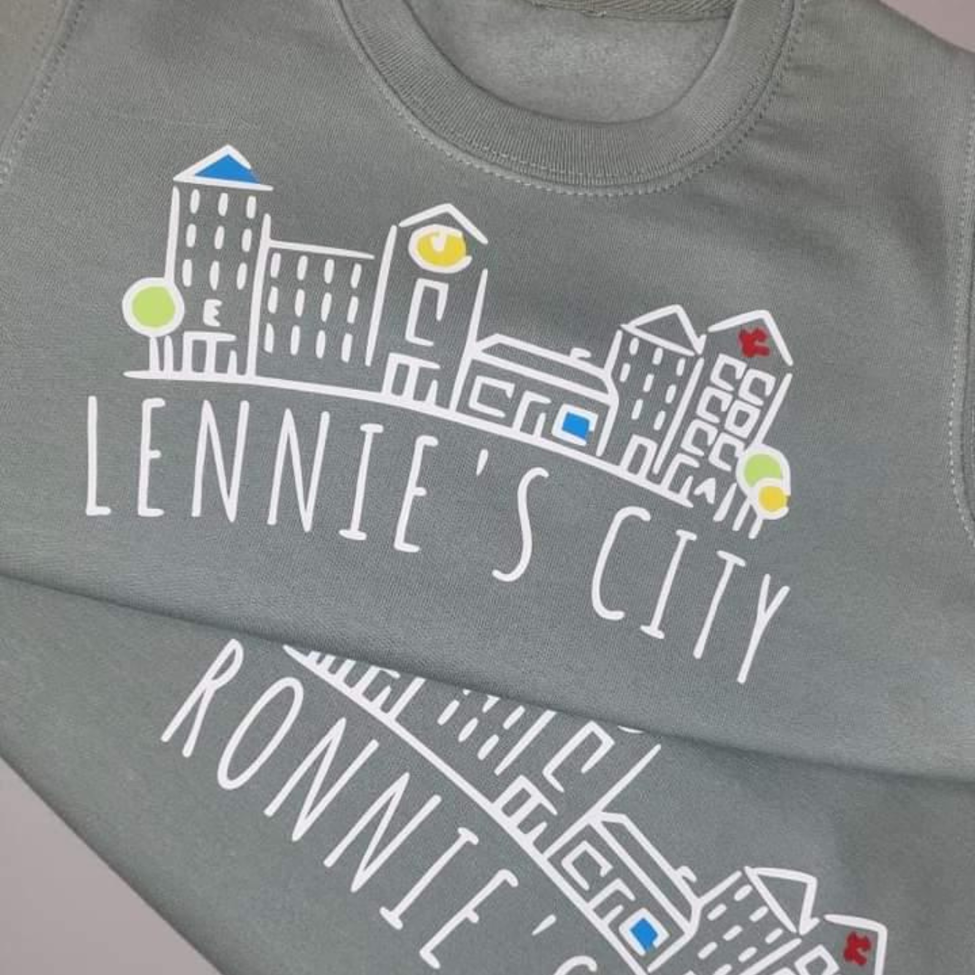 Personalised Little City Sweatshirt