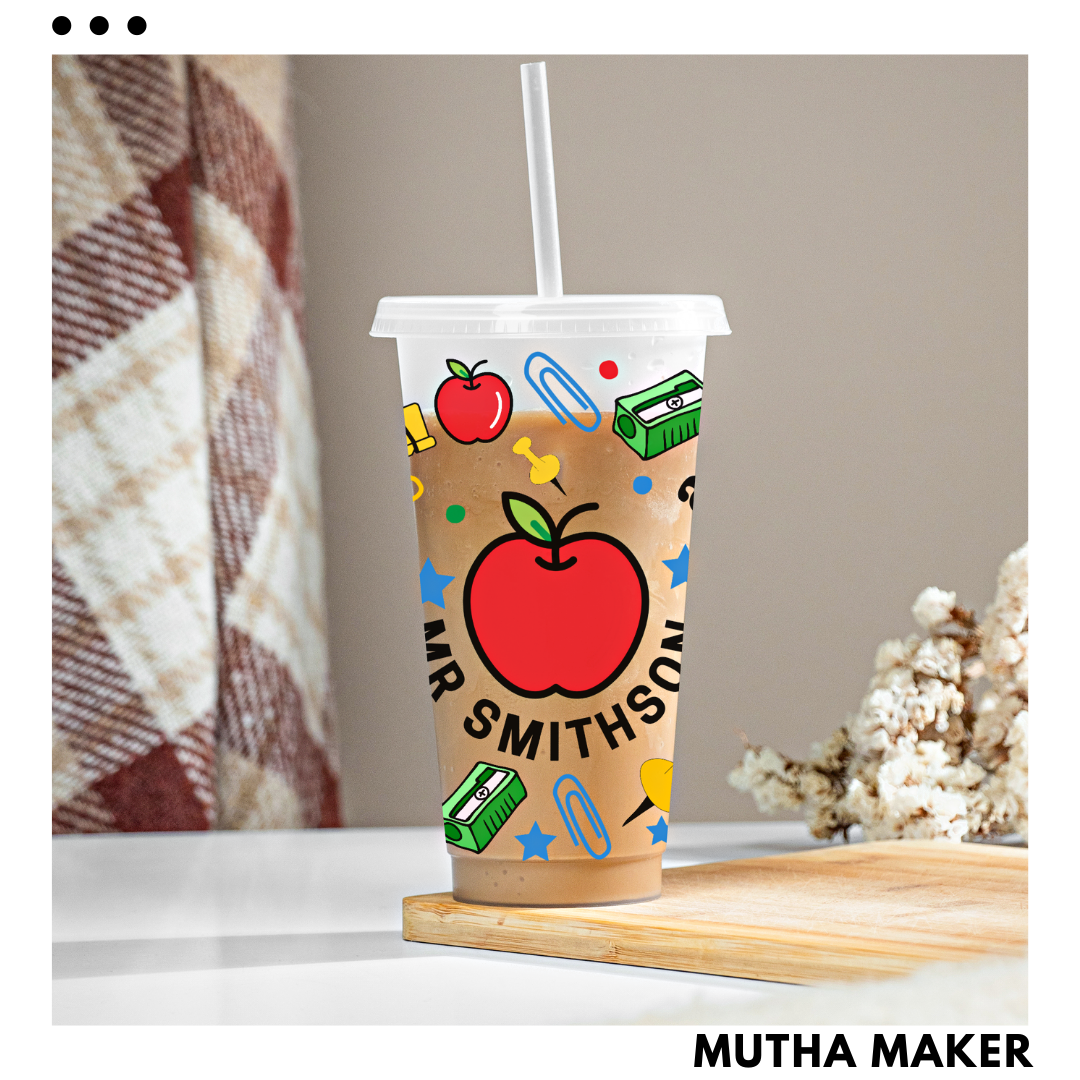 Personalised Teacher Cold Cup