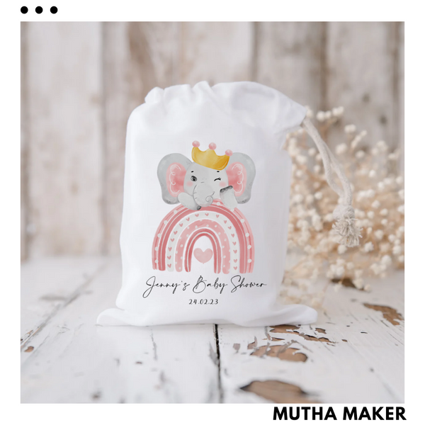 Personalised Baby Shower Gift Bags