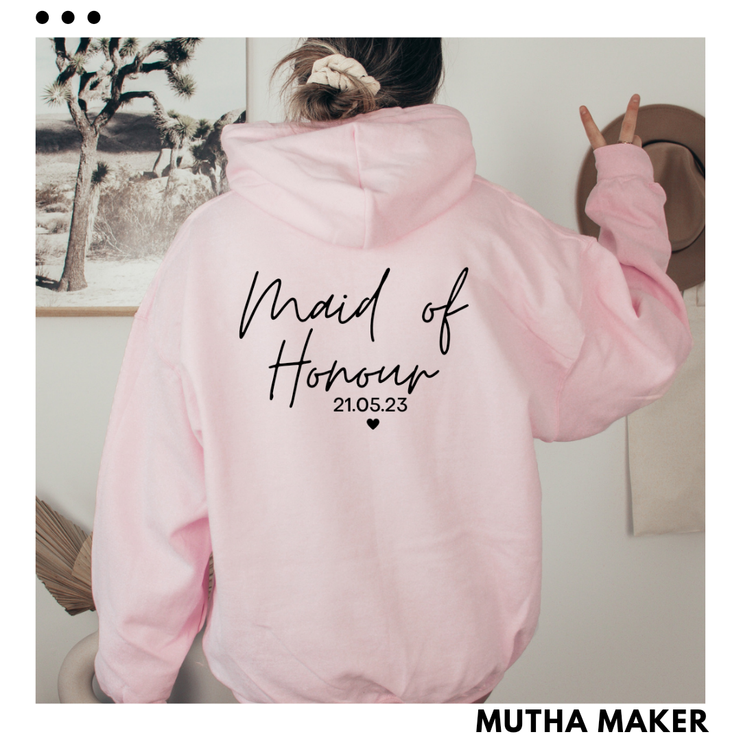 Maid of Honour Hoodie