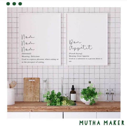 Kitchen Duo Prints