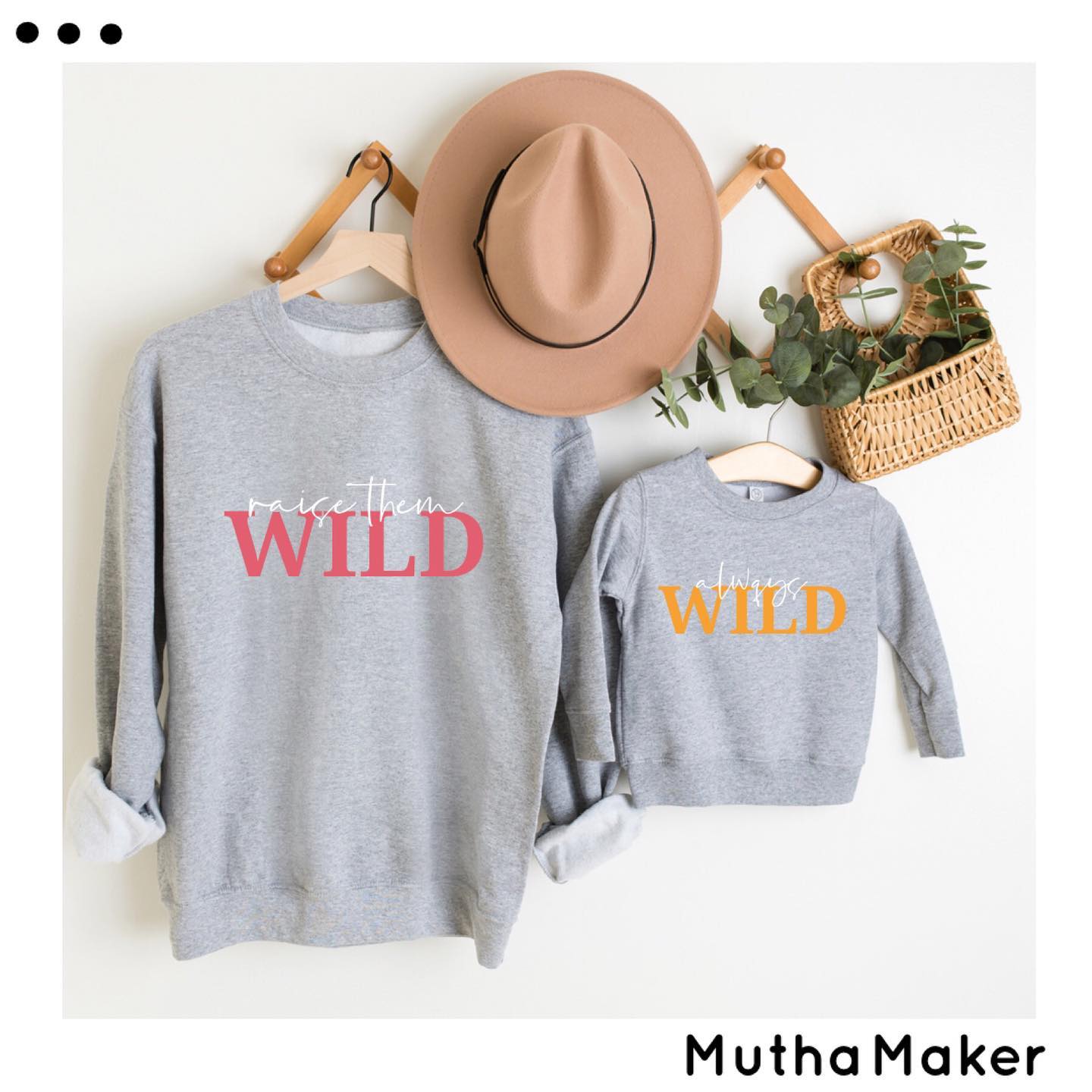 Match Matchy Wild Sweatshirts