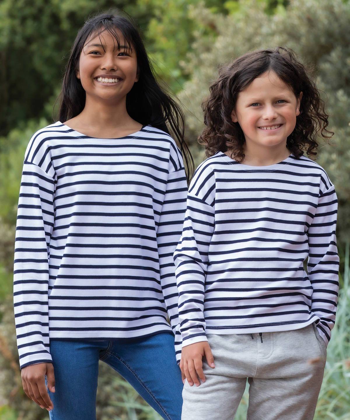 Mama and Mini Matching Breton Tops