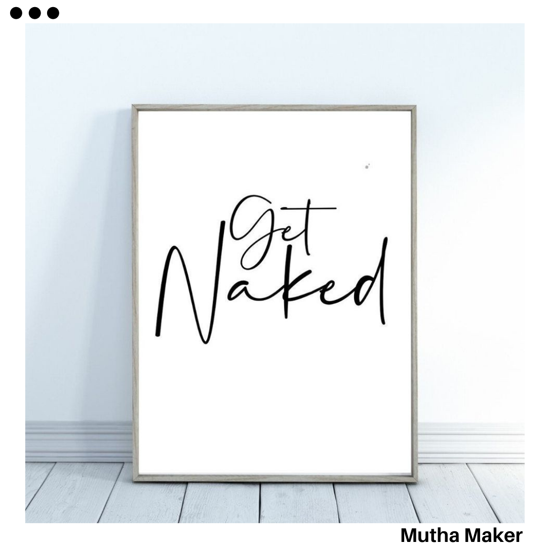 Get Naked Print