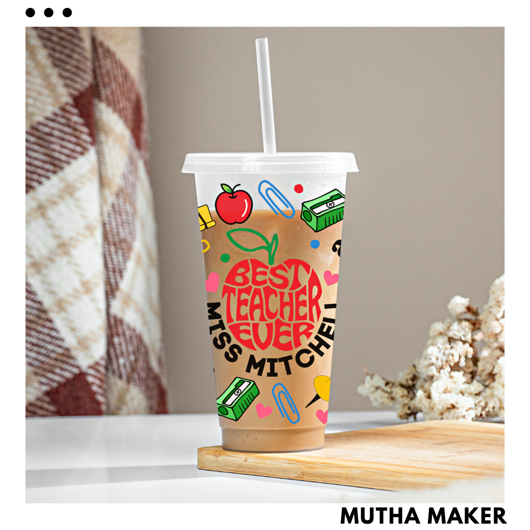 Personalised Teacher Cold Cup