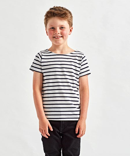 Kids Personalised Breton Tshirt