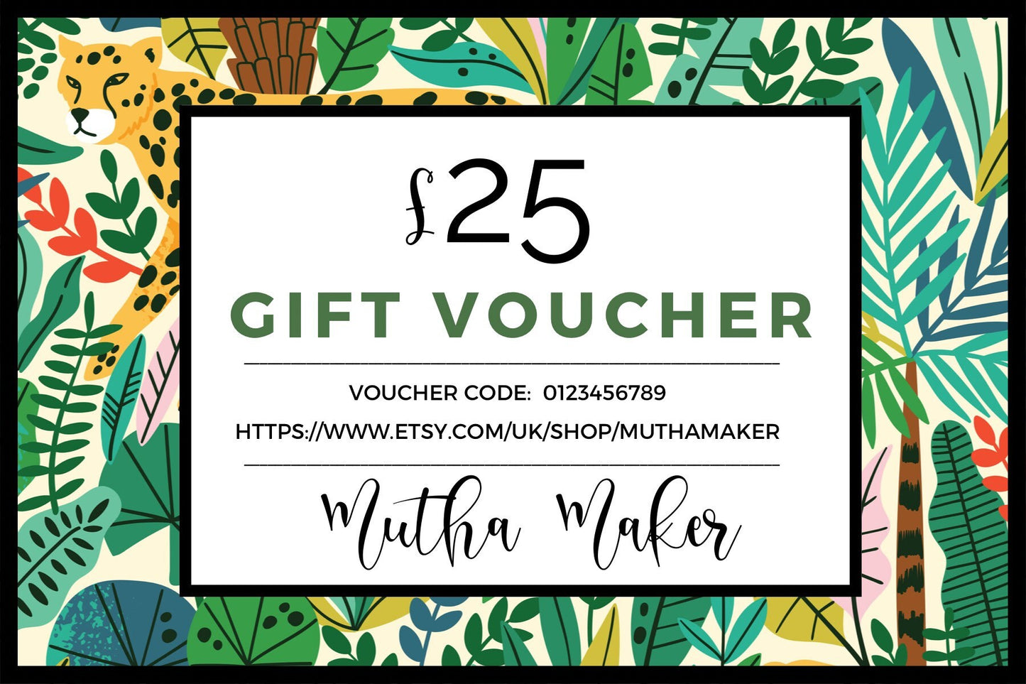 Mutha Maker Gift Vouchers