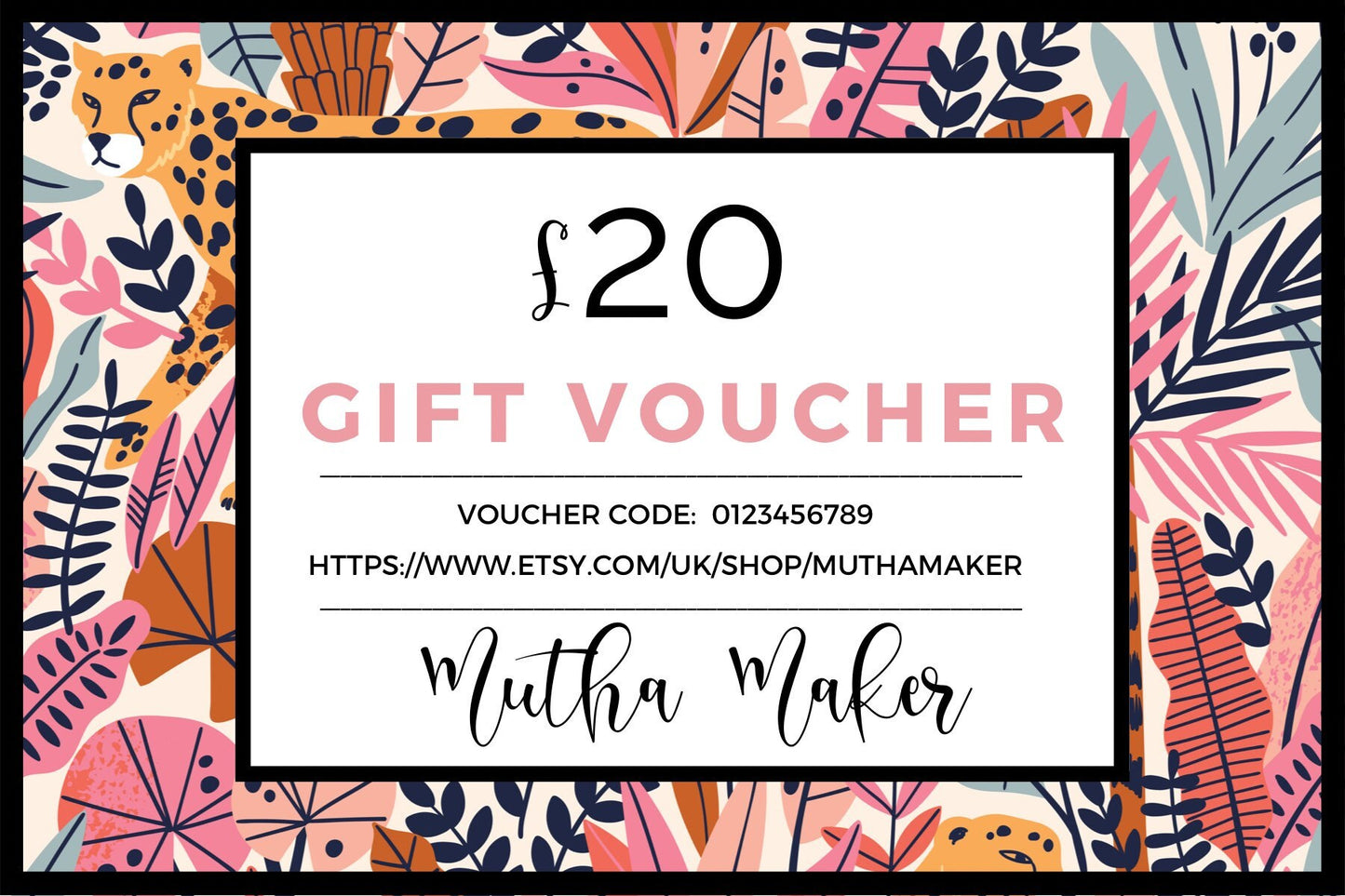 Mutha Maker Gift Vouchers