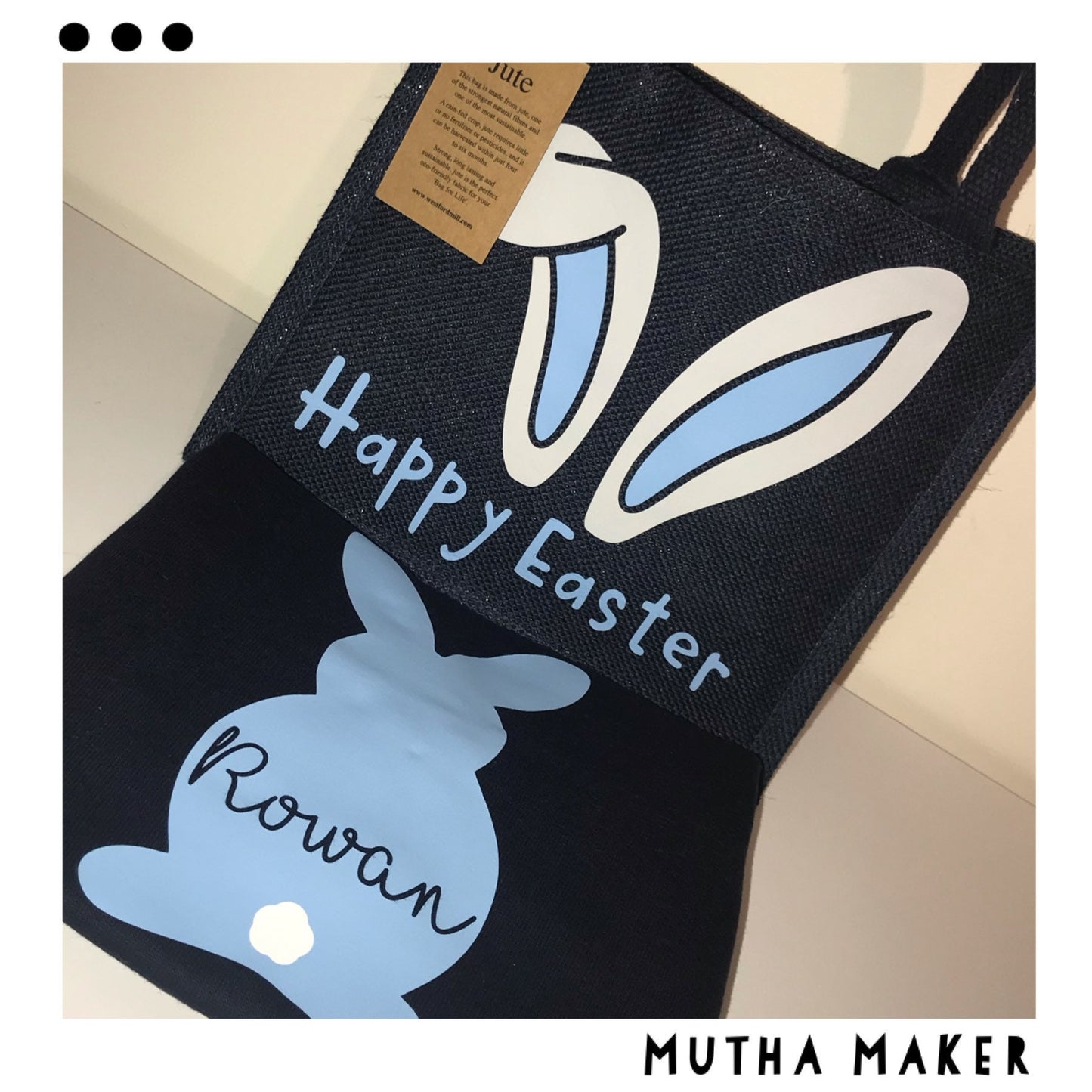 Personalised Easter Bunny & Bag Bundle