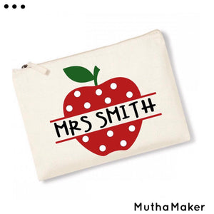 Personalised Teachers Gift - Pouch/ Pencil case