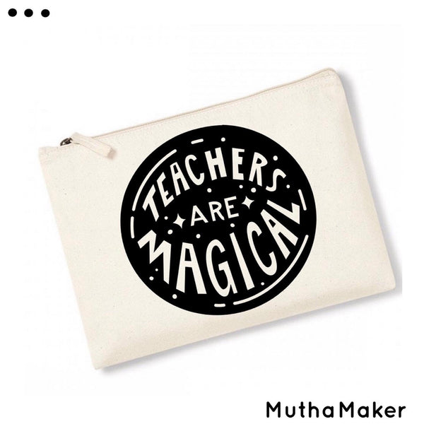 Personalised Teachers Gift - Pouch/ Pencil case