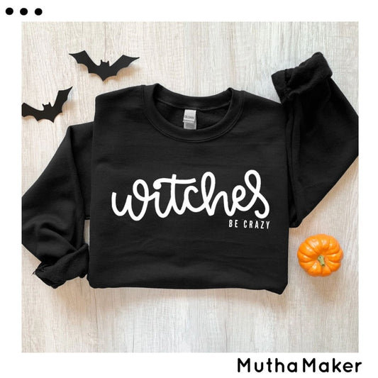 Witches Be Crazy  Kids Sweater