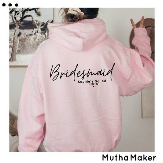 Bridesmaid Hoodie