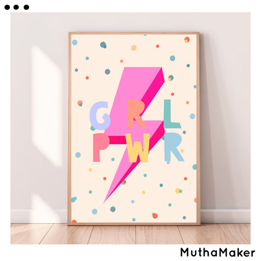 Girl Power Print