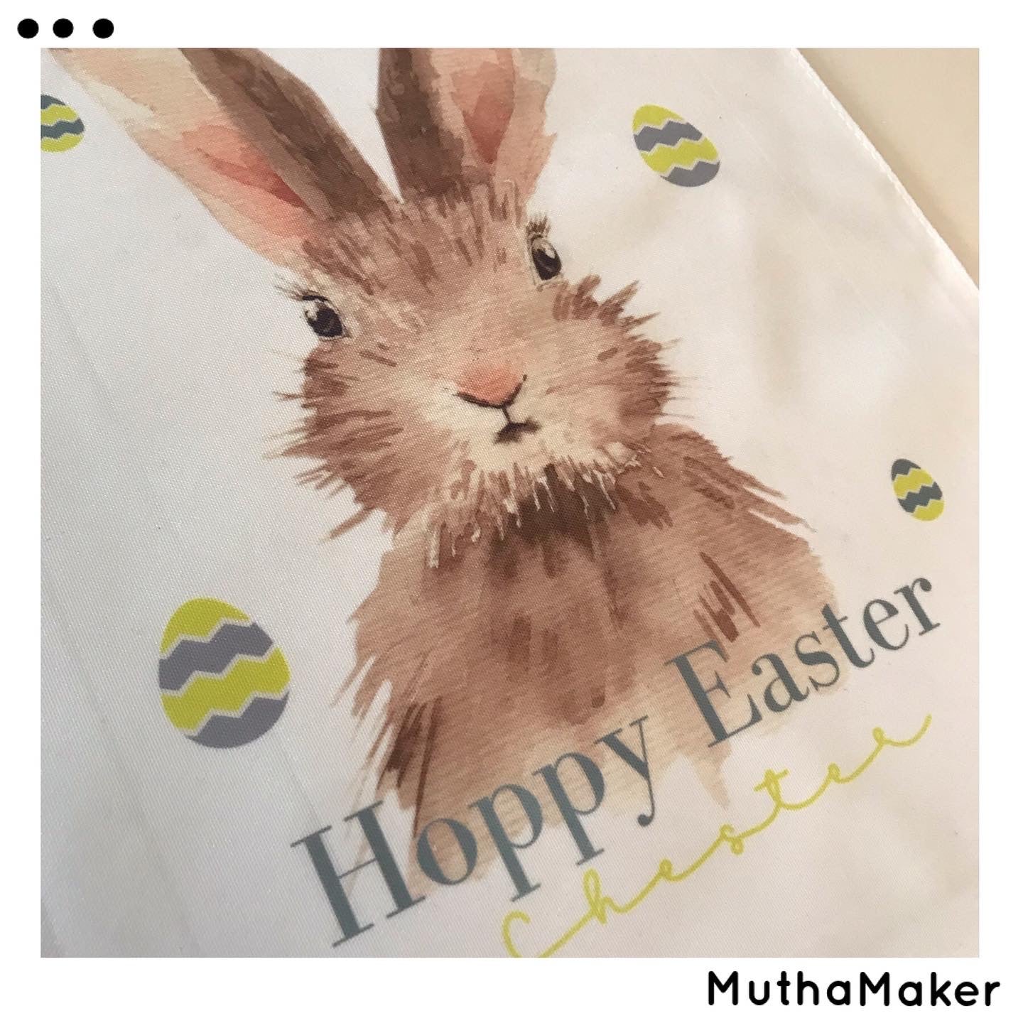 Personalised Easter Drawstring Bag