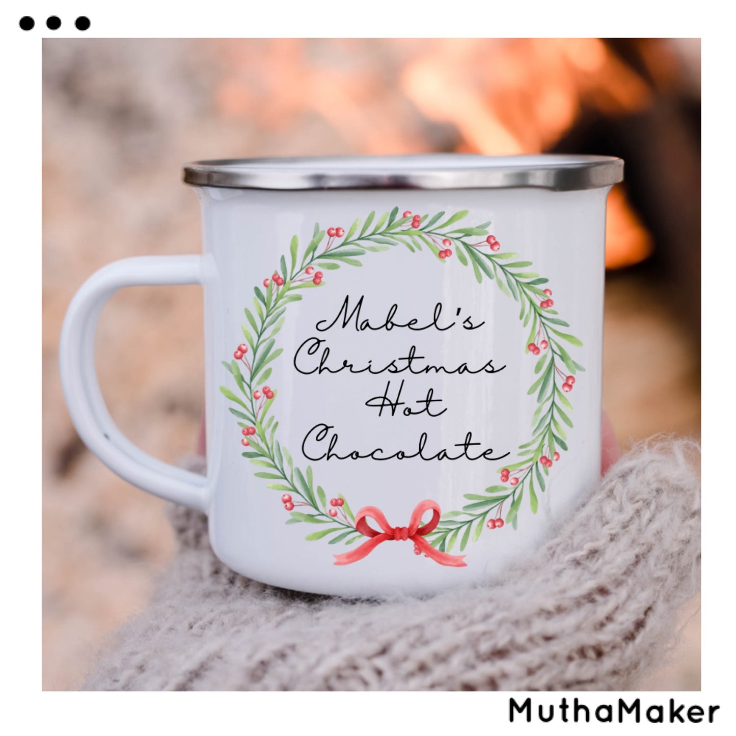 Personalised Christmas Coco Mug